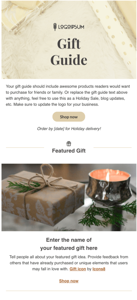 Deck Out Your Email Campaign – 6 Free Holiday Templates