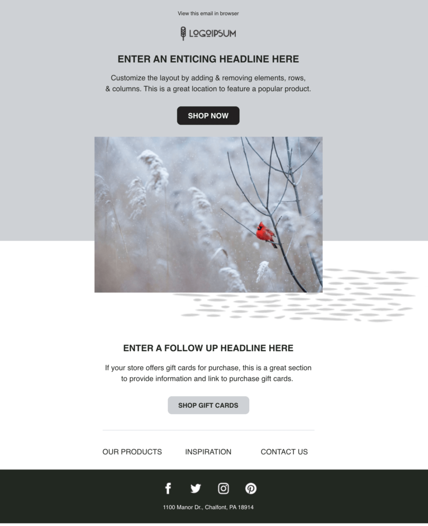 Deck Out Your Email Campaign – 6 Free Holiday Templates