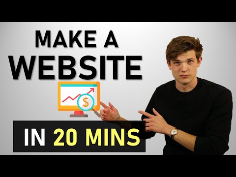 How To Build A Website in 20 Minutes (Wordpress Tutorial 2020)