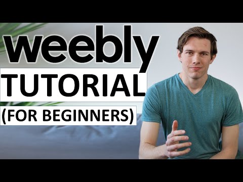 Weebly Tutorial for Beginners (2020 Full Tutorial) - Easy Professional Website