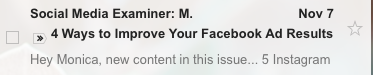 subject line mistakes