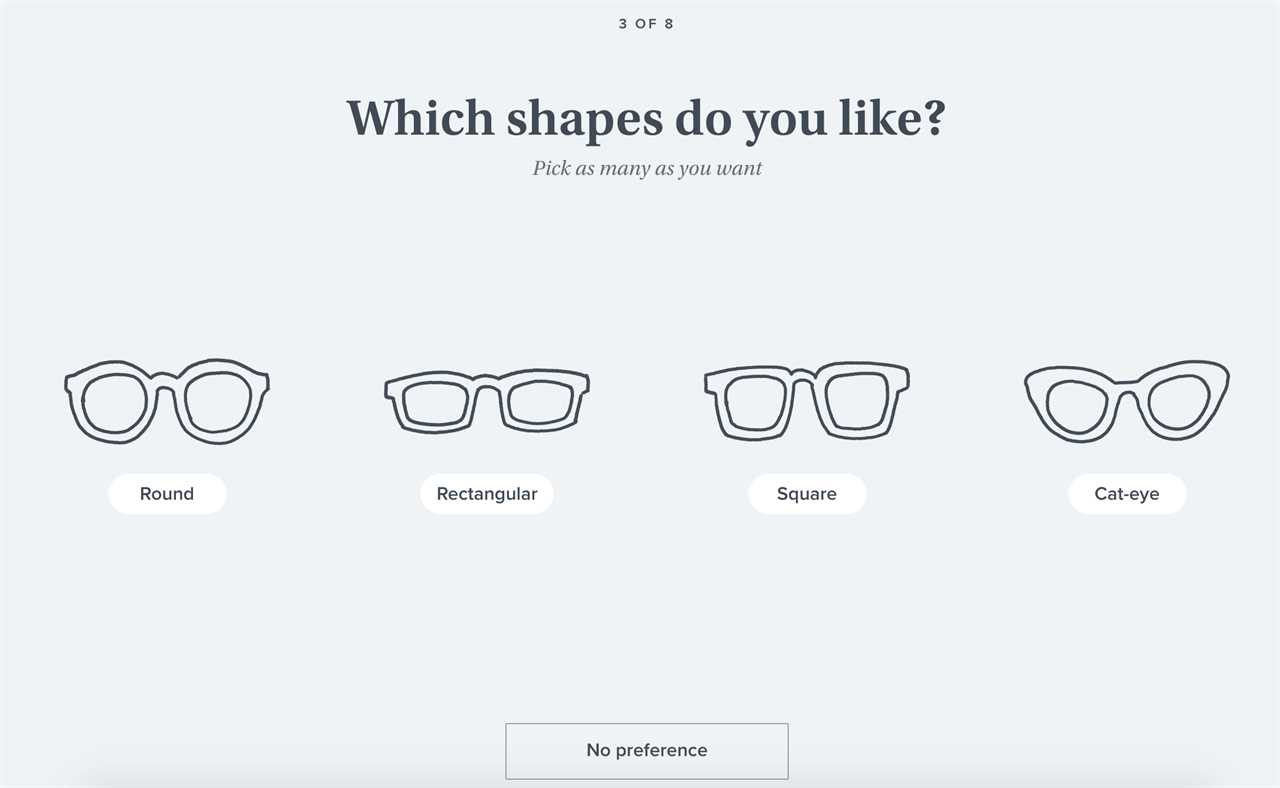 warby parker quiz