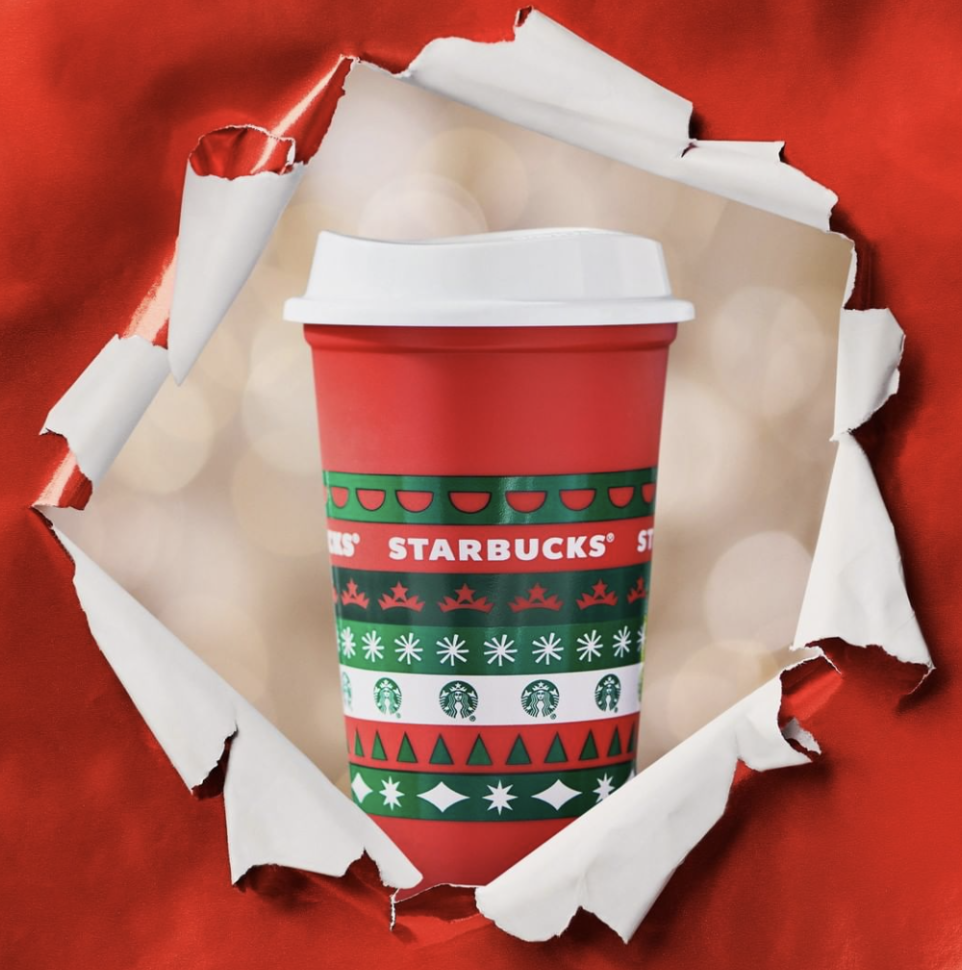 Starbucks Releases Brand New Cup Designs for The Holiday Season