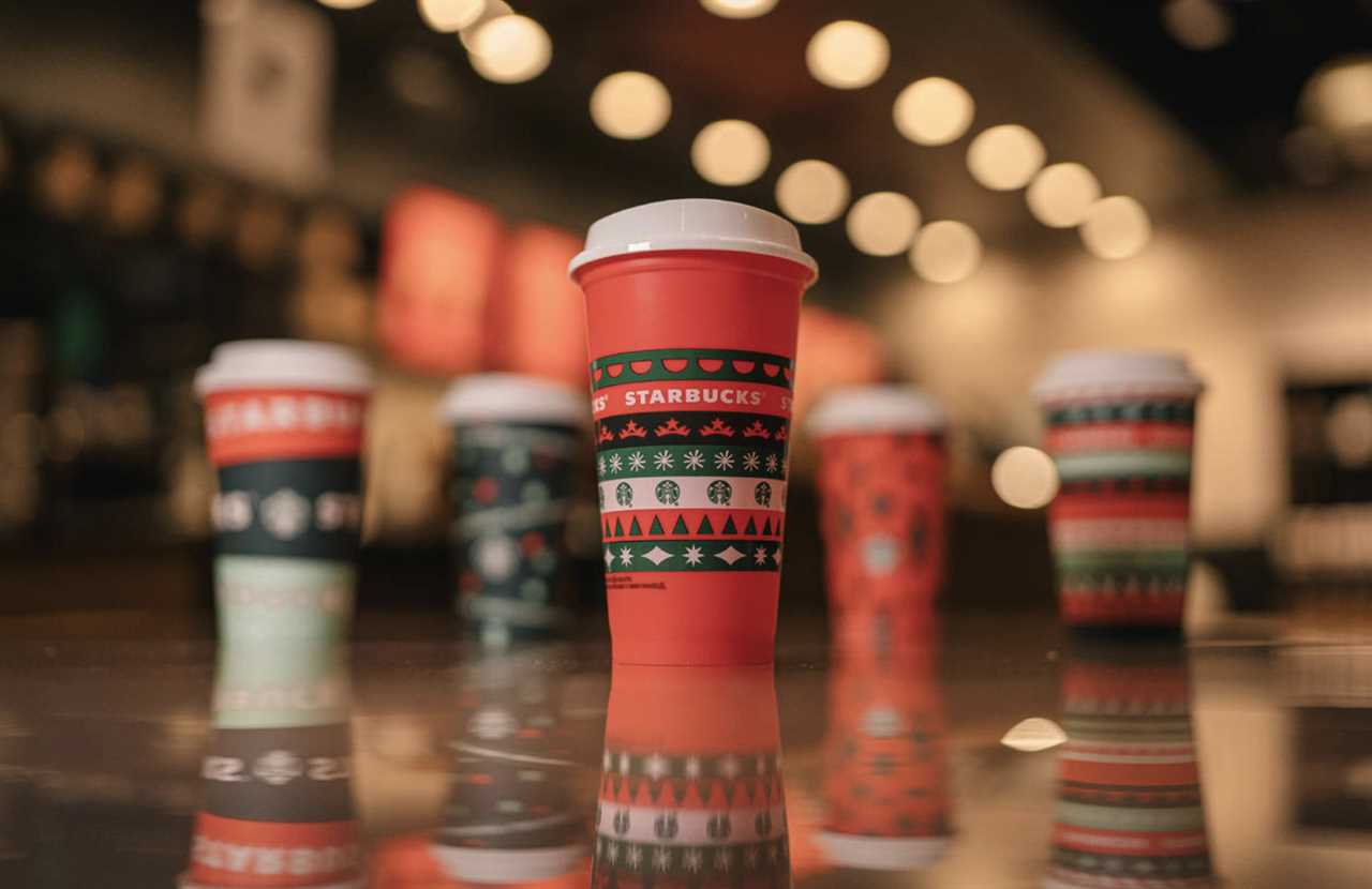 Starbucks Releases Brand New Cup Designs for The Holiday Season