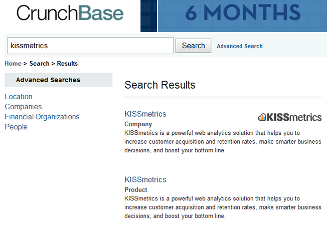 advanced and alternative search engines crunchbase