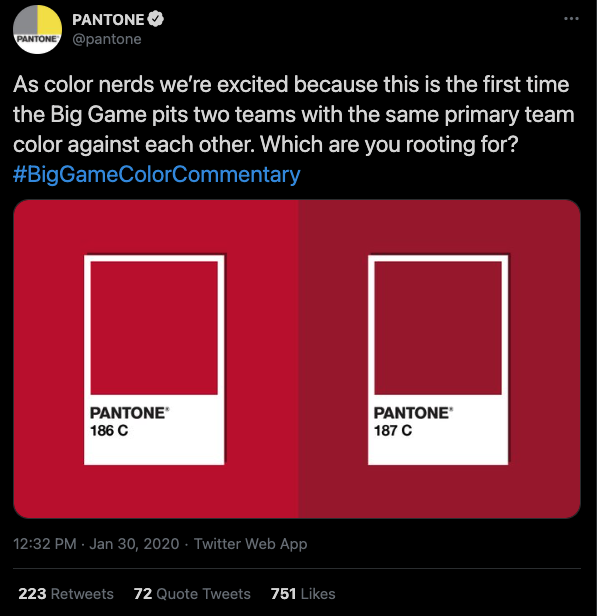 guerrilla marketing pantone example