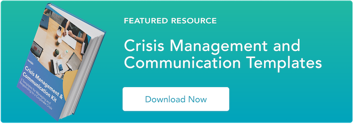 crisis communication