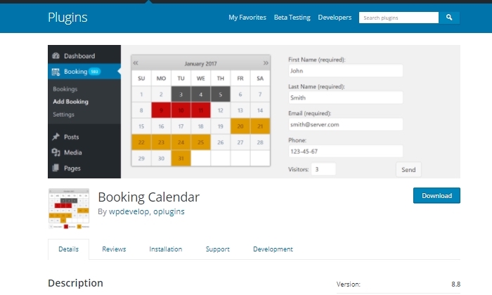 Best WordPress Booking Plugins