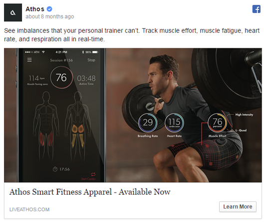 facebook traffic ad best practices ad example