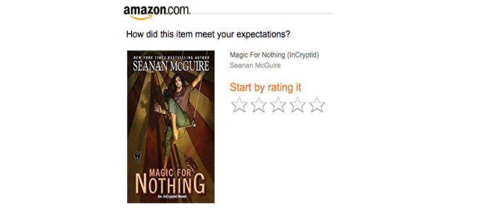 Amazon autogenerates email to request review for increased Amazon sales rank