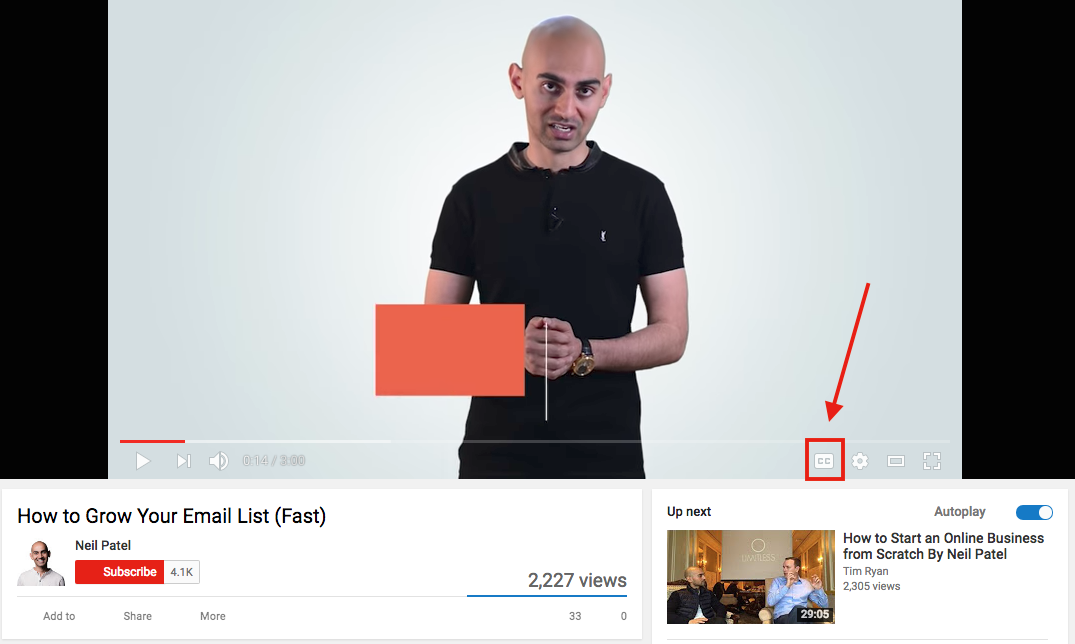 youtube seo tips add closed captions 